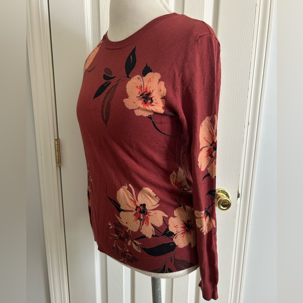 Daniel Rainn Brown and Black Crew Neck Sweater - Picture 3 of 5
